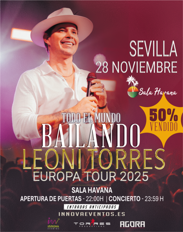 Leoni Torres en Sevilla - 28 de noviembre