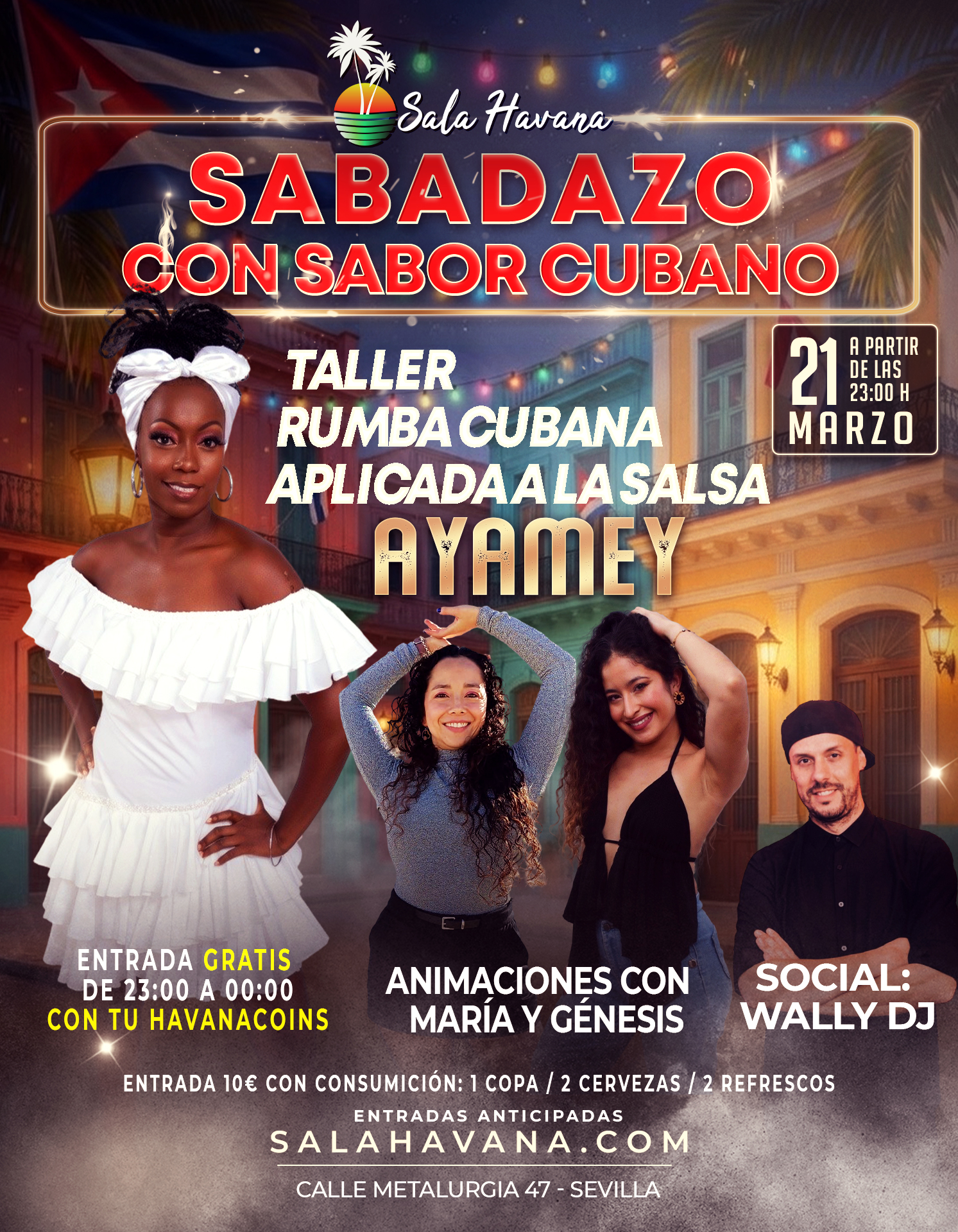 SABADAZO Y TALLER – 21/3/26