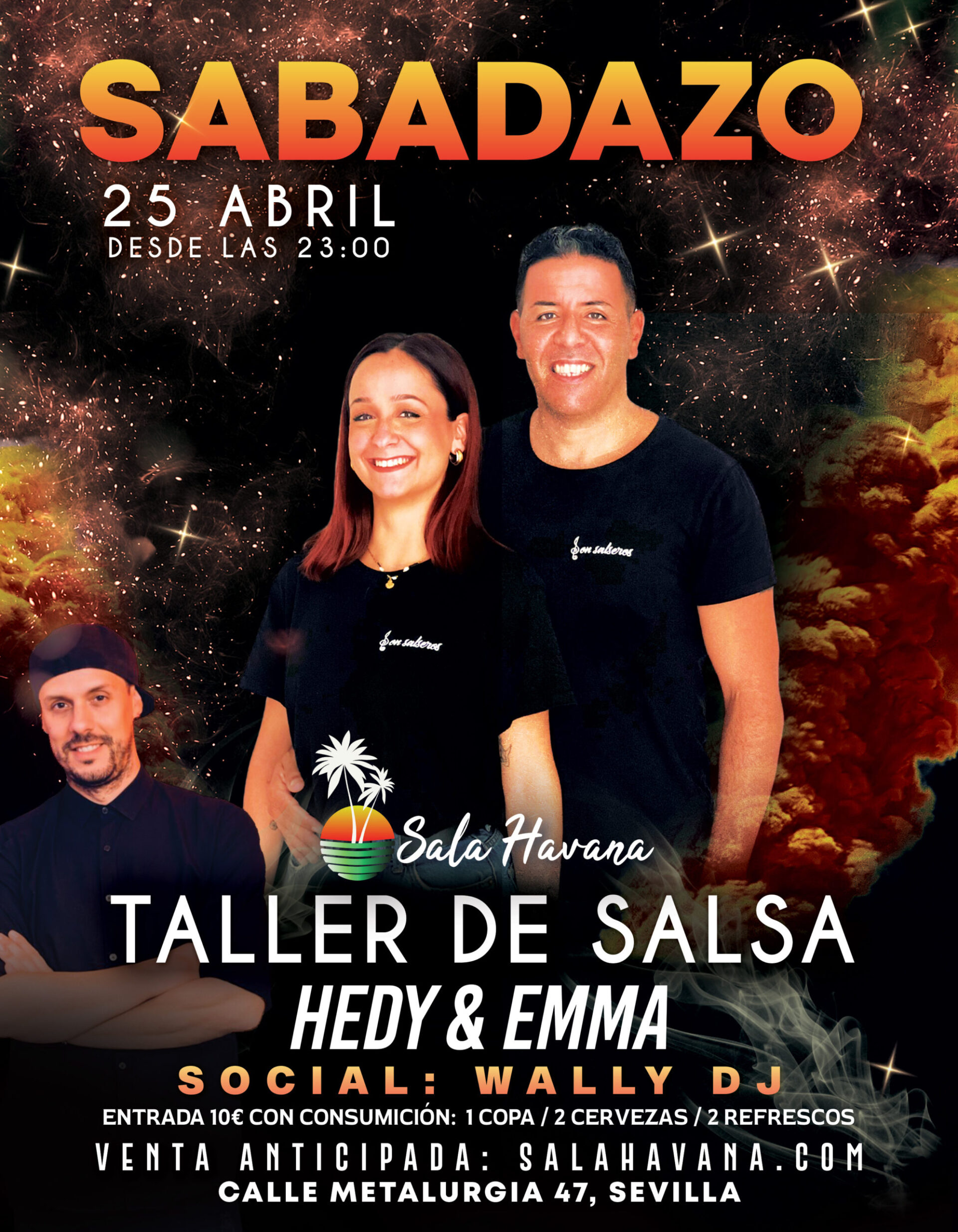 SABADAZO Y TALLER – 25/4/26