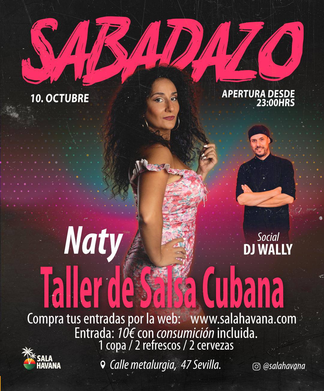 SABADAZO Y TALLER – 10/10/26