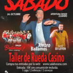 SABADAZO Y TALLER – 24/10/26